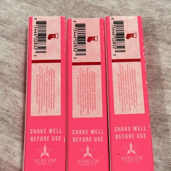 2X HP! NIB Jeffree Star "Mystery Stocking" Velour Liquid Lipstick Lmtd Edition - Picture 3 of 5